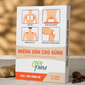 Miếng dán cao gừng Eden Farm – Giảm đau mỏi cổ vai gáy, giữ ấm cơ thể – Hộp 10 miếng 11×15cm
